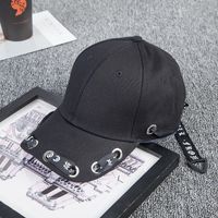 Cloth Korea  Hat  (xb864 Long Strap Letter Black)  Fashion Accessories Nhxb0494-xb864-long-strap-letter-black sku image 1
