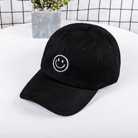 Cloth Korea  Hat  (xb51a Embroidery Smiley Orange)  Fashion Accessories Nhxb0447-xb51a-embroidery-smiley-orange sku image 1