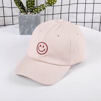 Cloth Korea  Hat  (xb51a Embroidery Smiley Orange)  Fashion Accessories Nhxb0447-xb51a-embroidery-smiley-orange sku image 2