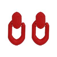 Alloy Fashion Geometric Earring  (red)  Fashion Jewelry Nhjj5600-red sku image 1