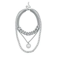 Alloy Fashion Geometric Necklace  (one Alloy 2283)  Fashion Jewelry Nhxr2752-one-alloy-2283 sku image 4