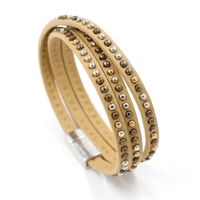 Leather Fashion Geometric Bracelet  (a)  Fashion Jewelry Nhhm0049-a sku image 5