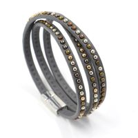 Leather Fashion Geometric Bracelet  (a)  Fashion Jewelry Nhhm0049-a sku image 6