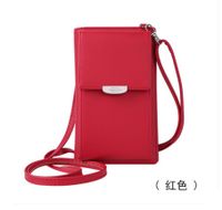 Women's Small Mobile Phone Bag Pu Fashion  Shoulder Bag sku image 1