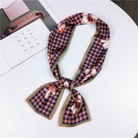 Cloth Korea  Hair Accessories  (1 Plaid Black)  Fashion Jewelry Nhmn0360-1-plaid-black sku image 3