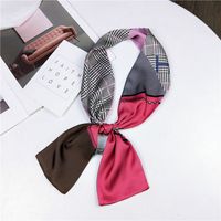 Cloth Korea  Hair Accessories  (1 Plaid Black)  Fashion Jewelry Nhmn0360-1-plaid-black sku image 22