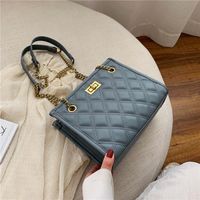 Fashion Korean Single Shoulder Messenger Rhombus Chain Bag main image 1