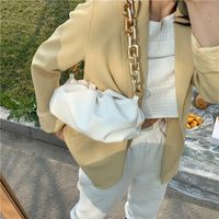 New Fashion All-match One-shoulder Underarm Portable Cloud Bag Wholesale main image 5