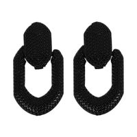 Alloy Fashion Geometric Earring  (black)  Fashion Jewelry Nhjq11319-black sku image 6
