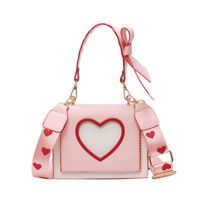 Fashion All-match Shoulder Bag Love Lady Handbag  Crossbody Bag sku image 3