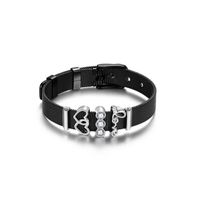 Hot Sale Europäische Und Amerikanische Mode Neue Produkte Romantische Liebe Liebe Brief Strass Dekoratives Armband Exquisite Armband Armband sku image 3