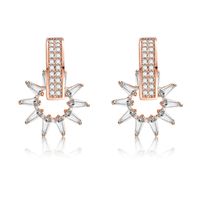 Copper Fashion Flowers Earring  (61189595a)  Fine Jewelry Nhxs2291-61189595a sku image 2
