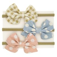 Cloth Fashion Bows Hair Accessories  (3 Colors Mixed)  Fashion Jewelry Nhwo1141-3-colors-mixed sku image 5