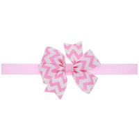 Européen Et Américain Enfants Vague Arc Bande De Cheveux De Bébé Arc Élastique Bandeau Commerce Extérieur Enfants Cheveux Accessoires En Gros sku image 7