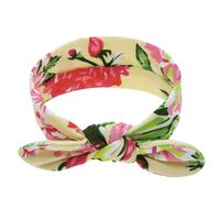 Cloth Fashion Bows Hair Accessories  (navy Peony Flower)  Fashion Jewelry Nhwo0886-navy-peony-flower sku image 3