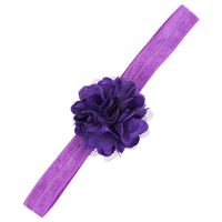 Européen Et Américain De Mode Enfants De Bande De Cheveux Satin Mesh Head Fleur Cheveux Accessoires En Gros 17 Couleurs Approvisionnement En Option sku image 5