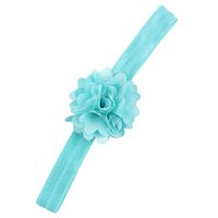 Européen Et Américain De Mode Enfants De Bande De Cheveux Satin Mesh Head Fleur Cheveux Accessoires En Gros 17 Couleurs Approvisionnement En Option sku image 14