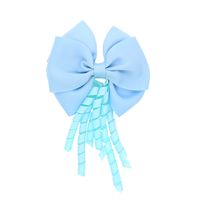 Doppels Chichtige Bowknot Haarnadel Pull Roll Streamer Enten Schnabel Clip Kinder Kopfschmuck Haarschmuck Großhandel sku image 5