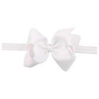 12cm Bowknot Enfants Cheveux Bande Européen Et Américain De Style Bébé Solide Couleur Bowknot Moyen Bandeau 16 Couleur Moyen sku image 5