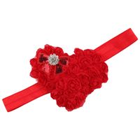 Cloth Fashion Flowers Hair Accessories  (red)  Fashion Jewelry Nhwo0752-red sku image 1