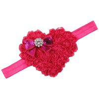 Cloth Fashion Flowers Hair Accessories  (red)  Fashion Jewelry Nhwo0752-red sku image 3
