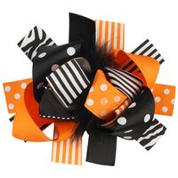 Neue Europäische Und Amerikanische Kinder Feder Haars Pange Bowknot Baby Haarschmuck Feder Komplex Bowknot 8 Farben Groß sku image 5