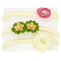 Cloth Fashion Flowers Hair Accessories  (light Coffee Band)  Fashion Jewelry Nhwo0648-light-coffee-band sku image 2