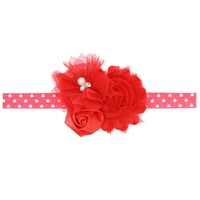 Européen Et Américain Festival Chapeaux Accessoires De Cheveux En Gros En Forme De Coeur Du Jour De Valentine Strass Dentelle Bandeau Approvisionnement Du Commerce Extérieur sku image 1