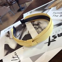 Cloth Korea Bows Hair Accessories  (yellow)  Fashion Jewelry Nhsm0331-yellow sku image 1