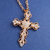 Alloy Fashion Cross Necklace  (alloy)  Fashion Jewelry Nhas0541-alloy sku image 1