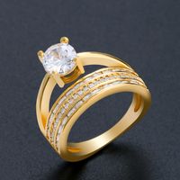 Alloy Simple Geometric Ring  (alloy-7)  Fashion Jewelry Nhas0536-alloy-7 sku image 1