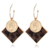 Alloy Fashion Geometric Earring  (coffee Kc Alloy)  Fashion Jewelry Nhkq2345-coffee-kc-alloy sku image 2