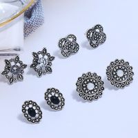 Alloy Fashion Flowers Earring  (ancient Alloy)  Fashion Jewelry Nhkq2335-ancient-alloy sku image 1