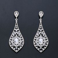 Imitated Crystal&cz Fashion  Earring  (alloy)  Fashion Jewelry Nhas0473-alloy sku image 1