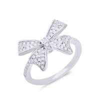 Alloy Simple Bows Ring  (alloy-7)  Fashion Jewelry Nhas0404-alloy-7 sku image 4