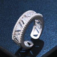 Copper Fashion Geometric Ring  (alloy)  Fine Jewelry Nhas0369-alloy sku image 2