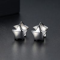 Alloy Korea Geometric Earring  (platinum-t02e26)  Fashion Jewelry Nhtm0641-platinum-t02e26 sku image 1