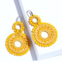 Alloy Fashion Bolso Cesta Earring  (red)  Fashion Jewelry Nhas0226-red sku image 1