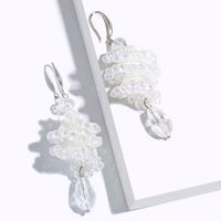 Alloy Fashion Bolso Cesta Earring  (white)  Fashion Jewelry Nhas0143-white sku image 1