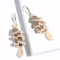 Alloy Fashion Bolso Cesta Earring  (white)  Fashion Jewelry Nhas0143-white sku image 5