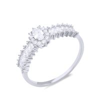 Alloy Simple Geometric Ring  (alloy-7)  Fashion Jewelry Nhas0037-alloy-7 sku image 3