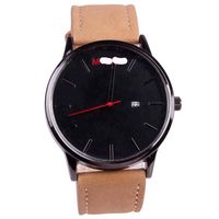 Nouveau  Populaire Mv Grand Cadran Hommes De Montre Mt Calendrier Fashion Business Quartz Montre Ceinture Dépoli sku image 1