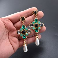 Alloy Fashion Geometric Earring  (green)  Fashion Jewelry Nhnt0730-green sku image 1