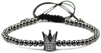 Natural Stone Fashion Bolso Cesta Bracelet  (alloy Black Zirconium) Nhyl0573-alloy-black-zirconium sku image 7