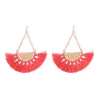 Alloy Fashion Tassel Earring  (blue) Nhqs0084-blue sku image 4