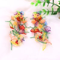 Ethnic Style Leaf No Inlaid Earrings main image 4