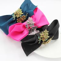 New Fashion Fabric Bowknot Flowers Diamonds All-match Personality Headband main image 2
