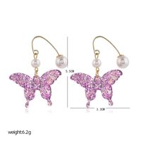 Fashion Trend Colorful Sequin Earrings New Korean Sweet Butterfly Earrings Wholesale Nihaojewelry main image 5