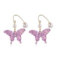Fashion Trend Colorful Sequin Earrings New Korean Sweet Butterfly Earrings Wholesale Nihaojewelry main image 6
