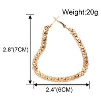 Alloy Geometric Hoop Earring Style Exaggerated Retro Earring Wholesale Nihaojewely main image 6